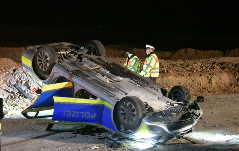 endlage des polizeiautos foto meyer 3130