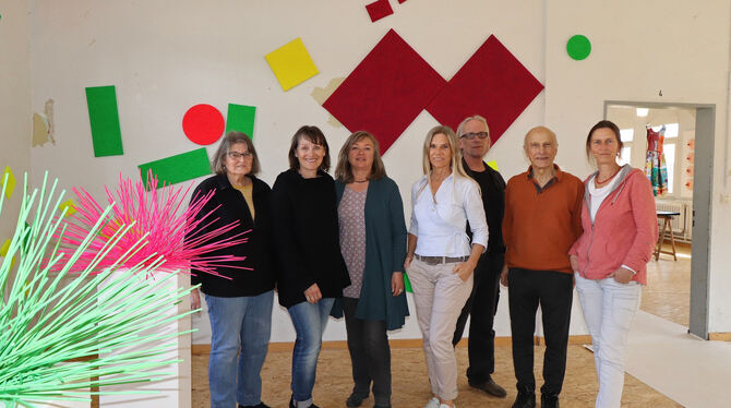 Renate Quast, Tanja Niederfeld, Susanne Wolf-Ostermann, Susanne Dohm-Sauter, Markus Wilke, Herbert Schmidt und Barbara Oswald (v