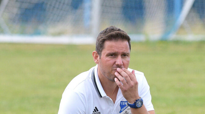 Als Trainer vom TSV Genkingen zum SV Nehren: Markus Leuthe.  FOTO: BAUR