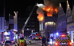 Brand in Aalener Einkaufszentrum