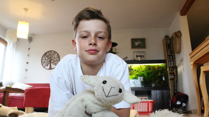 Luca Hirrle aus Gomadingen ist in der Kinder-Fernsehsendung »1, 2 oder 3«, die am Samstag, 4. Mai, ausgestrahlt wird, als Kinder Luca Hirrle aus Gomadingen ist in der Kinder-Fernsehsendung »1, 2 oder 3«, die am Samstag, 4. Mai, ausgestrahlt wird, als Kinder