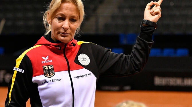 Bundestrainerin Barbara Rittner sagt, um im Tennis erfolgreich zu sein, sind ein großer eigener innerer Antrieb, Leidenschaft un