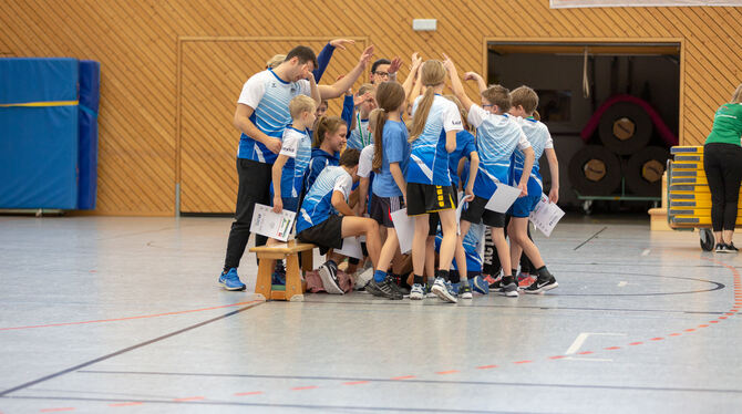 Jeder gibt sein Bestes und gemeinsam sind sie stark: Die jungen Leichtathleten des VfL Pfullingen sind mit sehr guten Ergebnisse