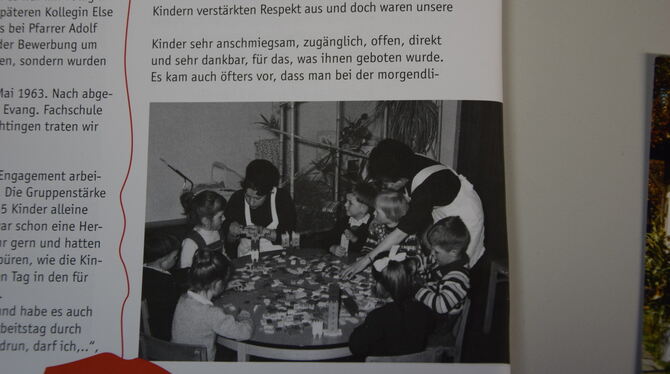 Der Kindergarten Mozartstraße in den 30er-Jahren.  FOTO: PRIVAT