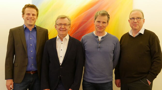 Auf dem Gruppenbild der FDP fehlt Rainer Degen. FOTO: PRIVAT