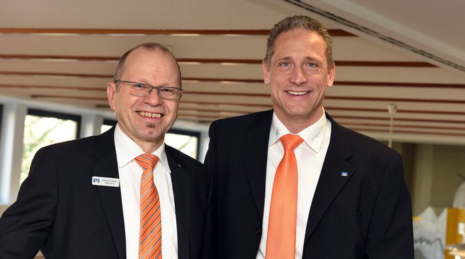 Martin Schnitzler, Vorstandsvorsitzender der Volksbank Ermstal-Alb. ARCHIVFOTO: PACHER