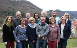 Die Kandidaten der Grünen auf dem Hochberg.  FOTOS: PR