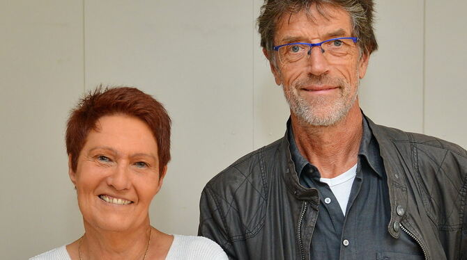 Carola Rau und Rüdiger Weckmann fordern eine rasche Verkehrswende. FOTO: NIETHAMMER
