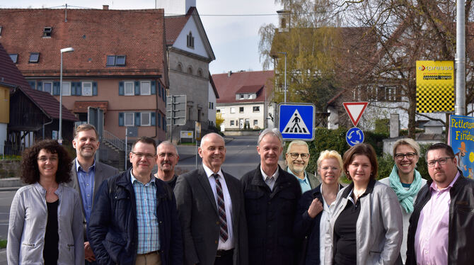 Die Kandidaten von »Rommelsbach aktiv« (von links): Andrea Löffler, Frank Wagner, Olaf Knobbe, Gerd Rein, Georg Leitenberger, Di