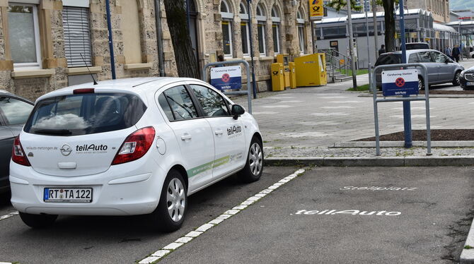 Läuft ziemlich gut: Carsharing in Metzingen. FOTO: BECKSCHULTE Läuft ziemlich gut: Carsharing in Metzingen. FOTO: BECKSCHULTE