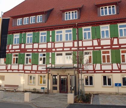 Das Rathaus in St. Johann.
