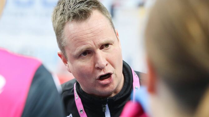 Nicht mehr Trainer der TuS Metzingen: André Fuhr. FOTO: EIBNER Nicht mehr Trainer der TuS Metzingen: André Fuhr. FOTO: EIBNER