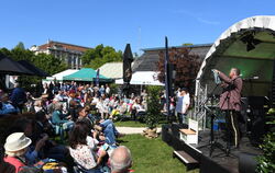 Da strahlt Veranstalter Stephan Allgöwer auf der Bühne der Garden Life: Sonnenschein, Musik, Besucher. So sieht ein gelungener A