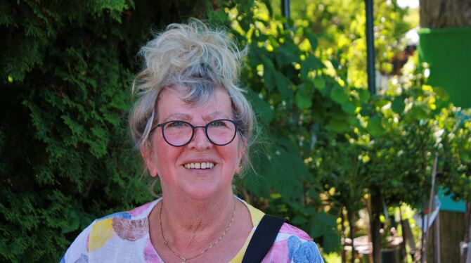 Erika Mühleis findet auf der Garden Life Anregungen für die Gestaltung ihres Gartens.