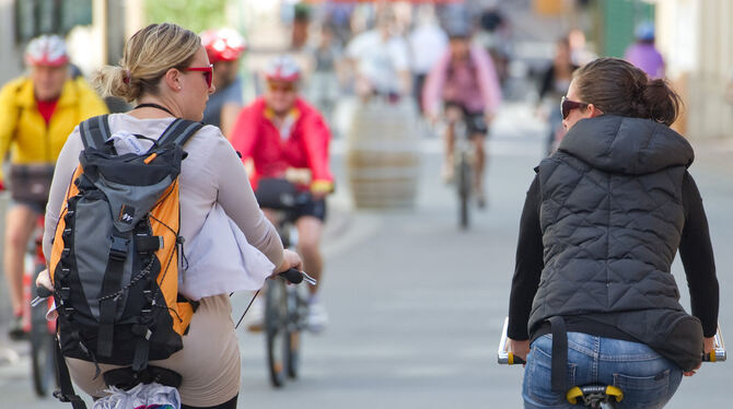 Fahrrad statt Auto: Stadtradeln gibt’s demnächst wieder in Metzingen.  FOTO: DPA