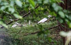 Ein abgestürzter Segelflieger