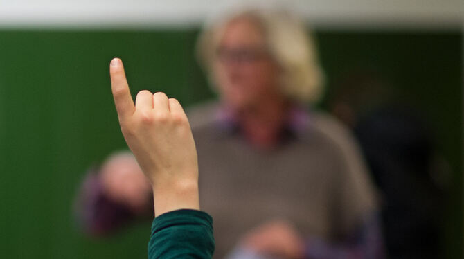 Wie wichtig ist es, dass die Chemie zwischen Schüler und Lehrer stimmt? Das untersuchen Tübinger Bildungsforscher. Foto: dpa