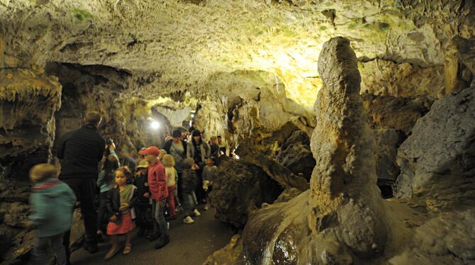 Ein kühler Ort,den Kinder coolfinden: die Bärenhöhle. Ein kühler Ort,den Kinder coolfinden: die Bärenhöhle.