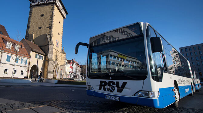 Anreiz zum Umsteigen auf den ÖPNV: Das 365-Euro- Jahresticket für Reutlingen und Umgebung hat  bislang rund 900 zusätzliche Kun