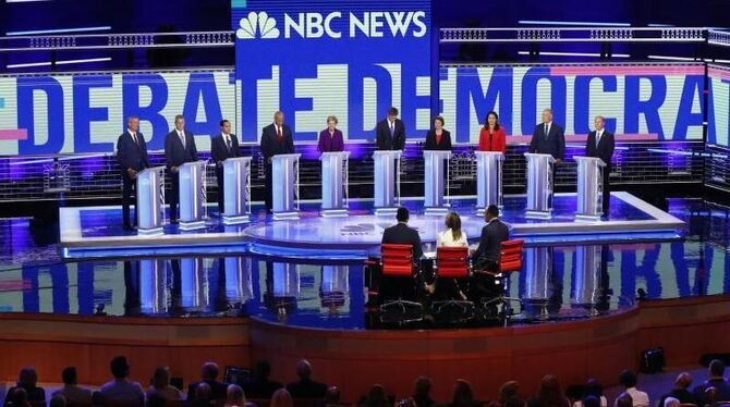 TV-Debatte der Demokraten