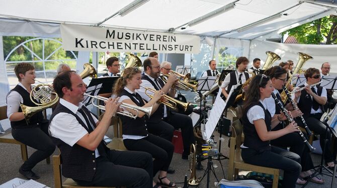Der Musikverein Pfrondorf spielt als erster Verein am Samstag.  FOTO: STRAUB