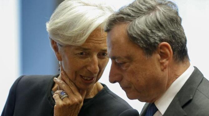 Lagarde und Draghi