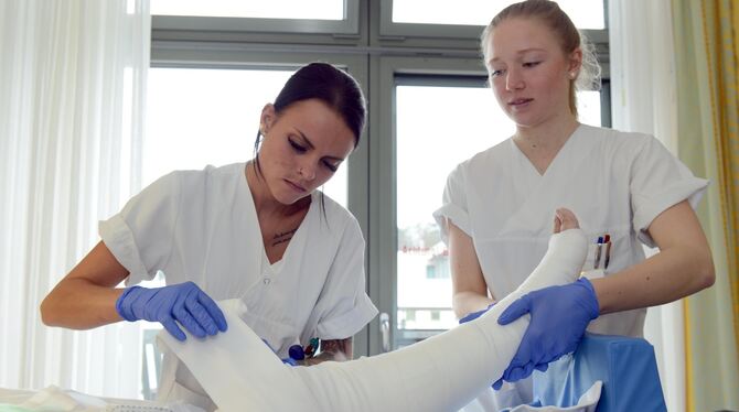 Versorgung von Schwerverletzten in der BG Klinik Tübingen