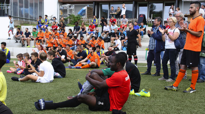 Das Respekt-Turnier, das am 20. Juli zum dritten Mal auf dem SG-Gelände angepfiffen wird, steht für Vielfalt und Toleranz. FOTO: