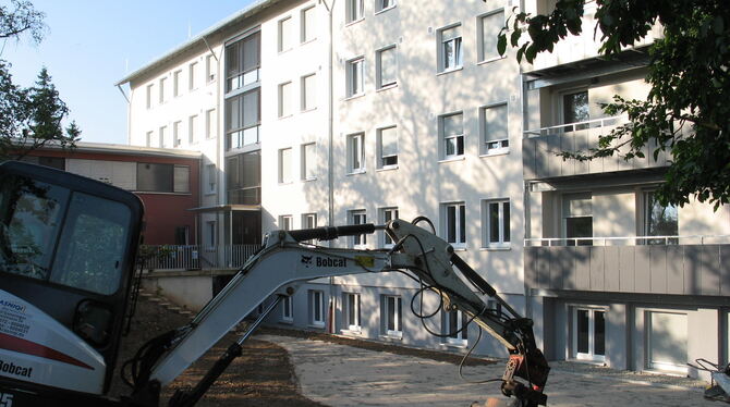 Das Männerwohnheim an der Eberhardstraße hat die Stadt für vier Millionen Euro saniert. Foto: Kreibich