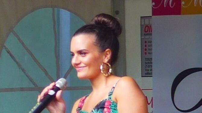 Sängerin Cheyenne Graf. Foto: Kaden