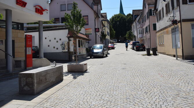Die Dorfstraße in Kirchentellinsfurt hat ein neues Gesicht.