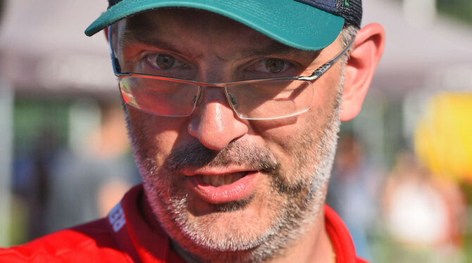 Der Vater der Erfolge der Reutlingen Eagles: Trainer Cesare de Pauli. FOTO: BAUR Der Vater der Erfolge der Reutlingen Eagles: Trainer Cesare de Pauli. FOTO: BAUR