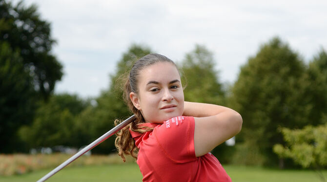 Golf-Talent Alina-Sophie Koch (Handicap 1,3) wird in Kentucky studieren. Foto: Pieth