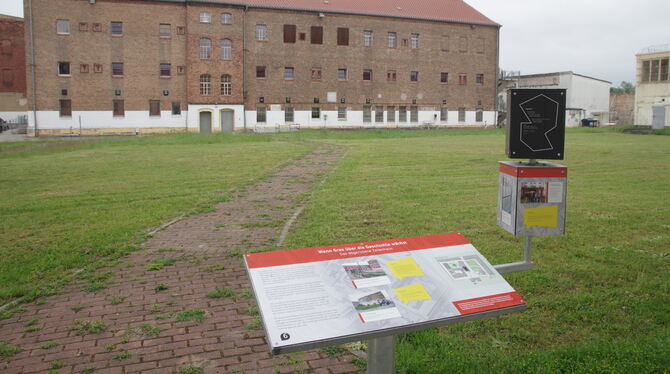 Aus dem Zuchthaus Cottbus wurde das Menschenrechtszentrum: Das Hauptgebäude beherbergt Ausstellungen und ein Museum. Fotos: Gise