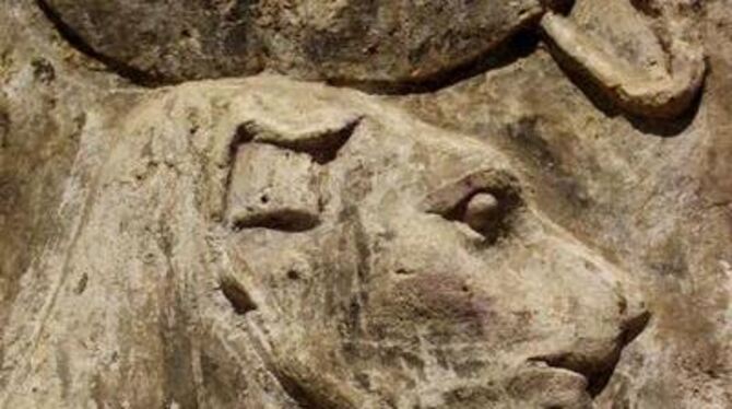 Ein Glücksfall für die Forscher: Bei vielen noch unter Sand und Steinen begrabenen Fundstücken werden die Farben besser erhalten