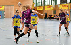 Die Metzinger Bundesliga-Handballerinnen – im Bild Katarzyna Janiszewska beim Torwurf – feierten den zweiten Turniersie in Folge