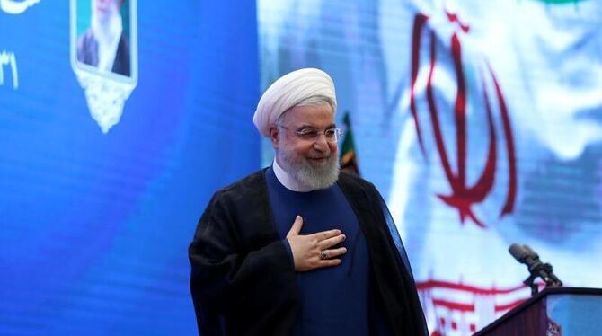 Präsident Hassan Ruhani