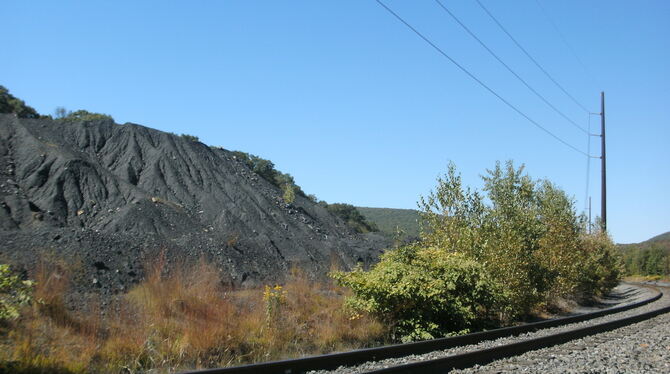 Teilstück der Little Schuylkill Railroad heute. FOTO: WENDLER