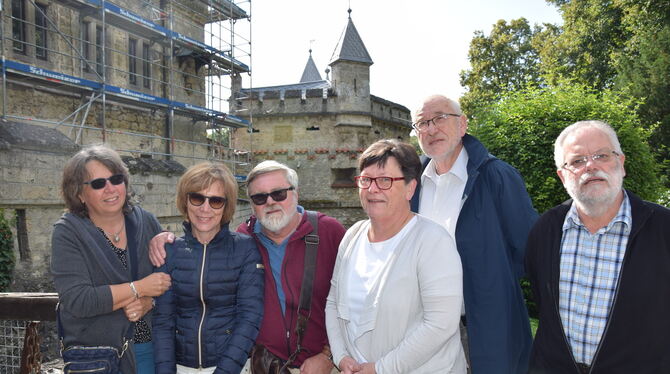 Nicht zum ersten Mal ist die Gruppe aus Niederbayern da.