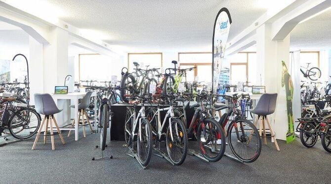 Große Auswahl im aet E-Bike Center Reutlingen
