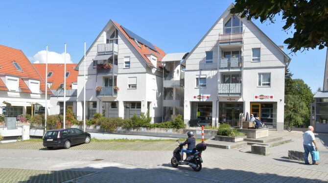 Die Aufenthaltsqualität in der Ortsmitte in Kusterdingen soll verbessert werden. foto: meyer