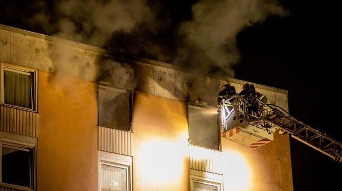 Ein Toter bei Feuer in Pflegeheim