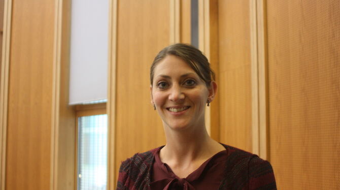 Iris Becht ist die Kulturbeauftragte des Landkreises Tübingen. foto: sturm