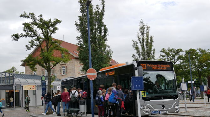 Der Metzinger Gemeinderat will Busfahren attraktiver machen.  FOTO: FINK