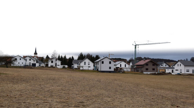 Bauland ist in Hohenstein weiter begehrt. Hier ein Archivbild vom Bernlocher Gebiet Molkeweg.   FOTO: DEWALD