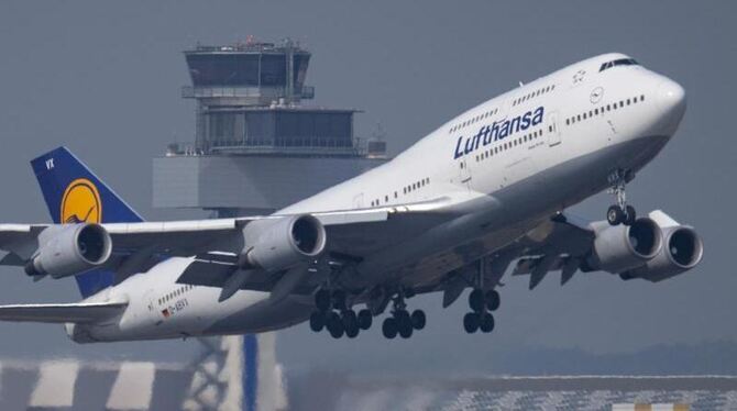 Flugzeug der Lufthansa