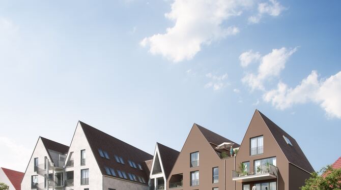 Ein 1 000 Quadratmeter großer Gemeinschaftsgarten im Rückraum soll den fünfteiligen Gebäudekomplex zieren, der an der Wilhelmstr Ein 1 000 Quadratmeter großer Gemeinschaftsgarten im Rückraum soll den fünfteiligen Gebäudekomplex zieren, der an der Wilhelmstr