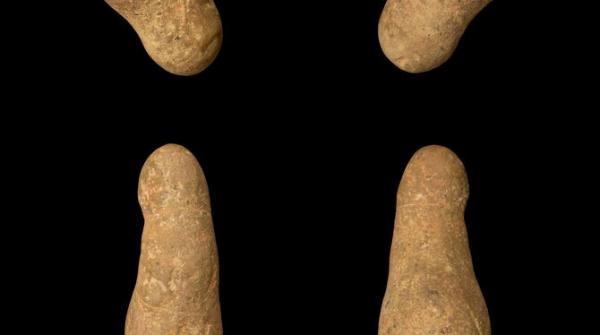 Die stark stilisierte Frauenfigur aus der Eiszeit. Foto: Simon Fröhle