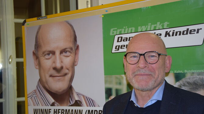 Damals und heute (von links oben im Uhrzeigersinn): Fritz Kuhn, Wolf-Dieter Hasenclever und Winne Hermann. Fotos: Simon/GEA-Arch