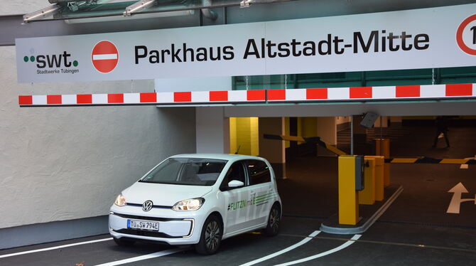 Für acht Millionen Euro saniert und viel benutzerfreundlicher als früher: Das Parkhaus beim Nonnenhaus.